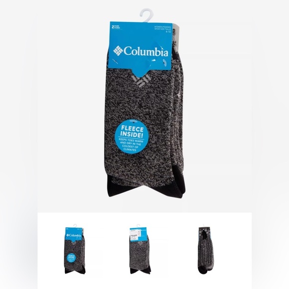 Columbia Women's 2 Pack Thermal Crew Socks - Picture 1 of 1